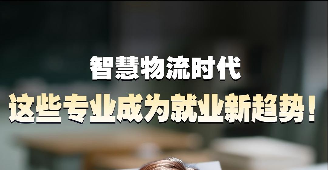 智慧物流时代，这些专业成为就业新趋势！