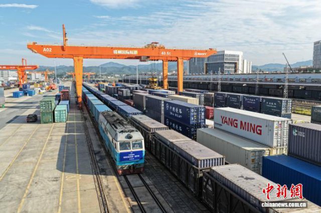 江西中欧班列开行十年 助推打造内陆地区改革开放高地